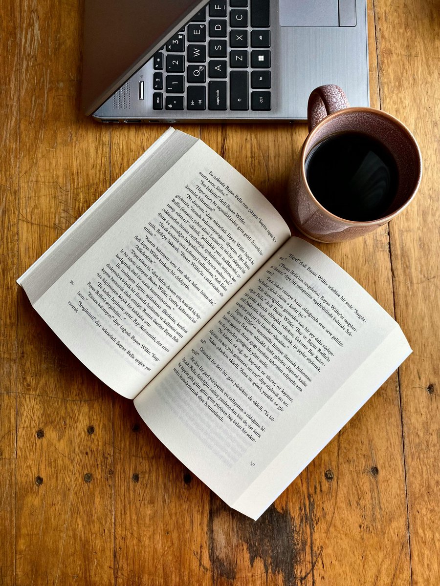 Open Book and Coffee